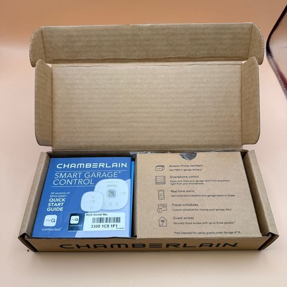 CHAMBERLAIN myQ-G0401-ES Smart Garage Control Wireless Garage Hub and Sensor wi - Picture 7 of 16
